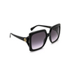 Gafas de sol Gucci GG0876S 001 shiny black - Miniatura del producto 2/4