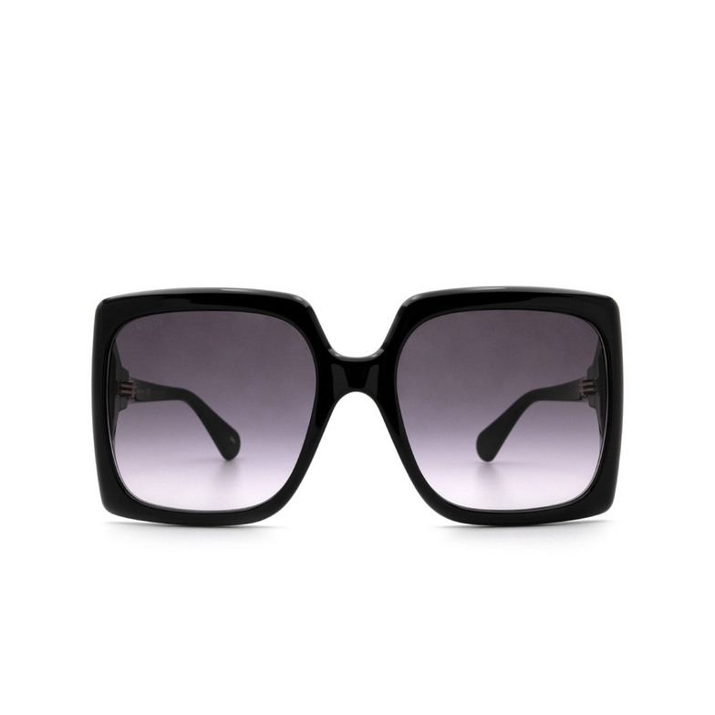 Gucci GG0876S Sunglasses 001 shiny black - 1/4