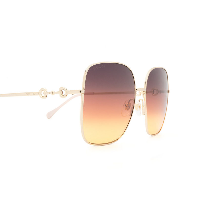 Gucci GG0879S Sunglasses 004 gold - 3/4