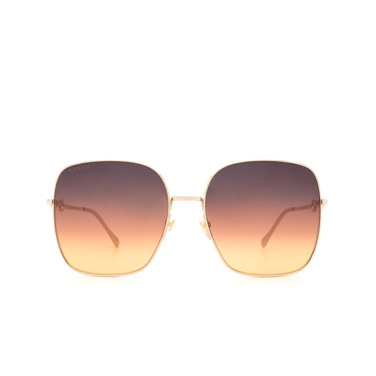 Gucci GG0879S Sunglasses 004 Gold - front view