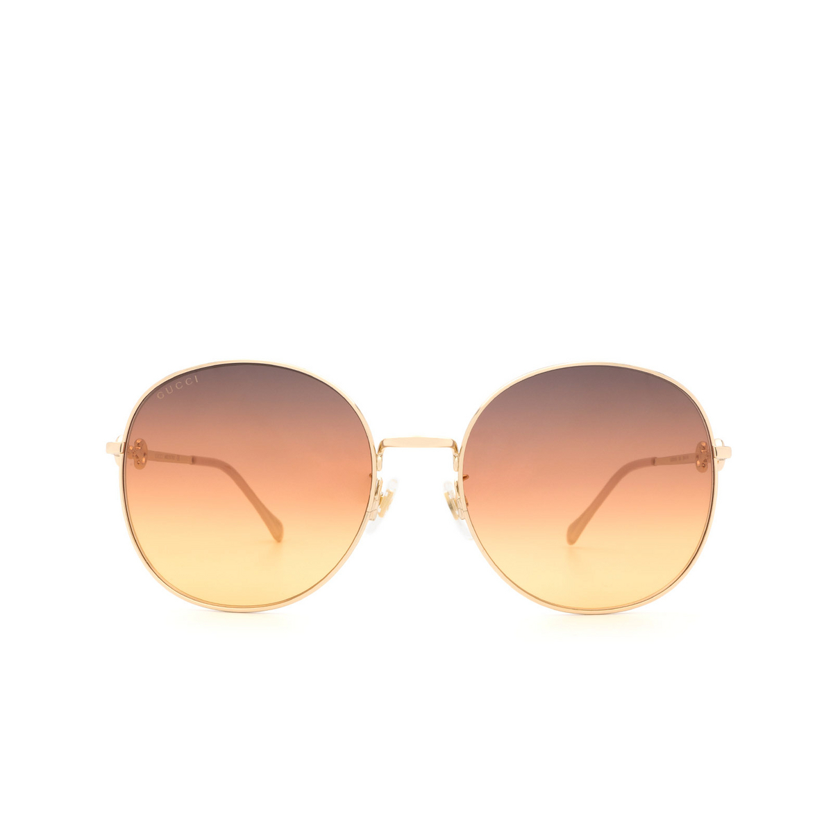 Gucci GG0881SA Sunglasses 004 Gold - front view