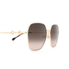 Gucci GG0882SA Sunglasses 002 gold - product thumbnail 3/4