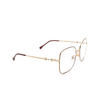 Gucci GG0883OA Eyeglasses 002 havana & gold - product thumbnail 2/5