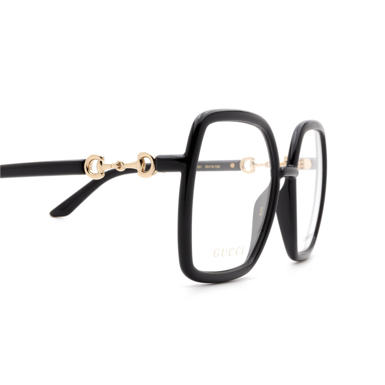 Gucci GG0890O Eyeglasses 001 black - 3/4