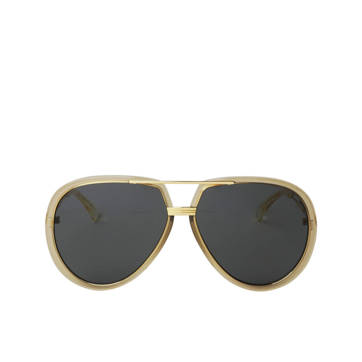 Gucci® Aviator Sunglasses: GG0904S color Green 002 - front view.