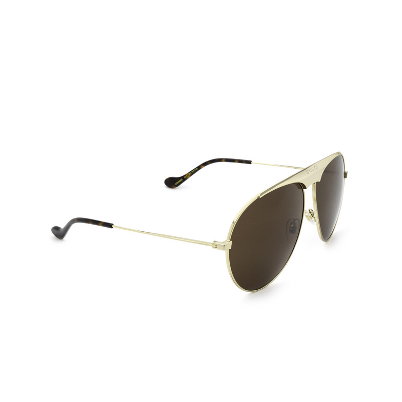 Gucci GG0908S Sunglasses 001 gold - 2/4
