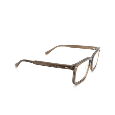 Gucci GG0914O Korrektionsbrillen 002 brown - Dreiviertelansicht