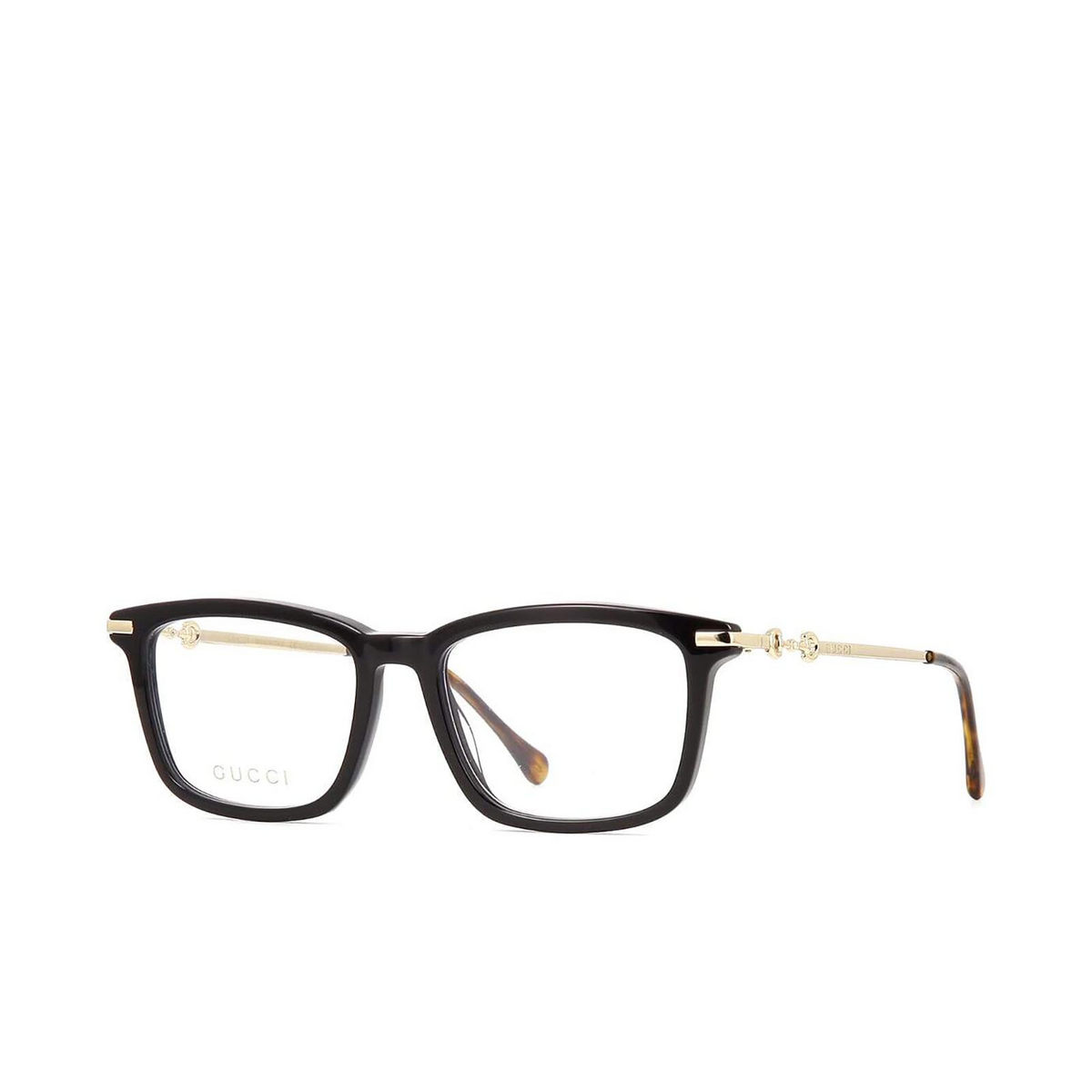 Gucci GG0920O Eyeglasses 001 Black - three-quarters view