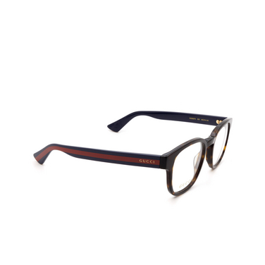 Gucci GG0927O Korrektionsbrillen 002 havana - Dreiviertelansicht
