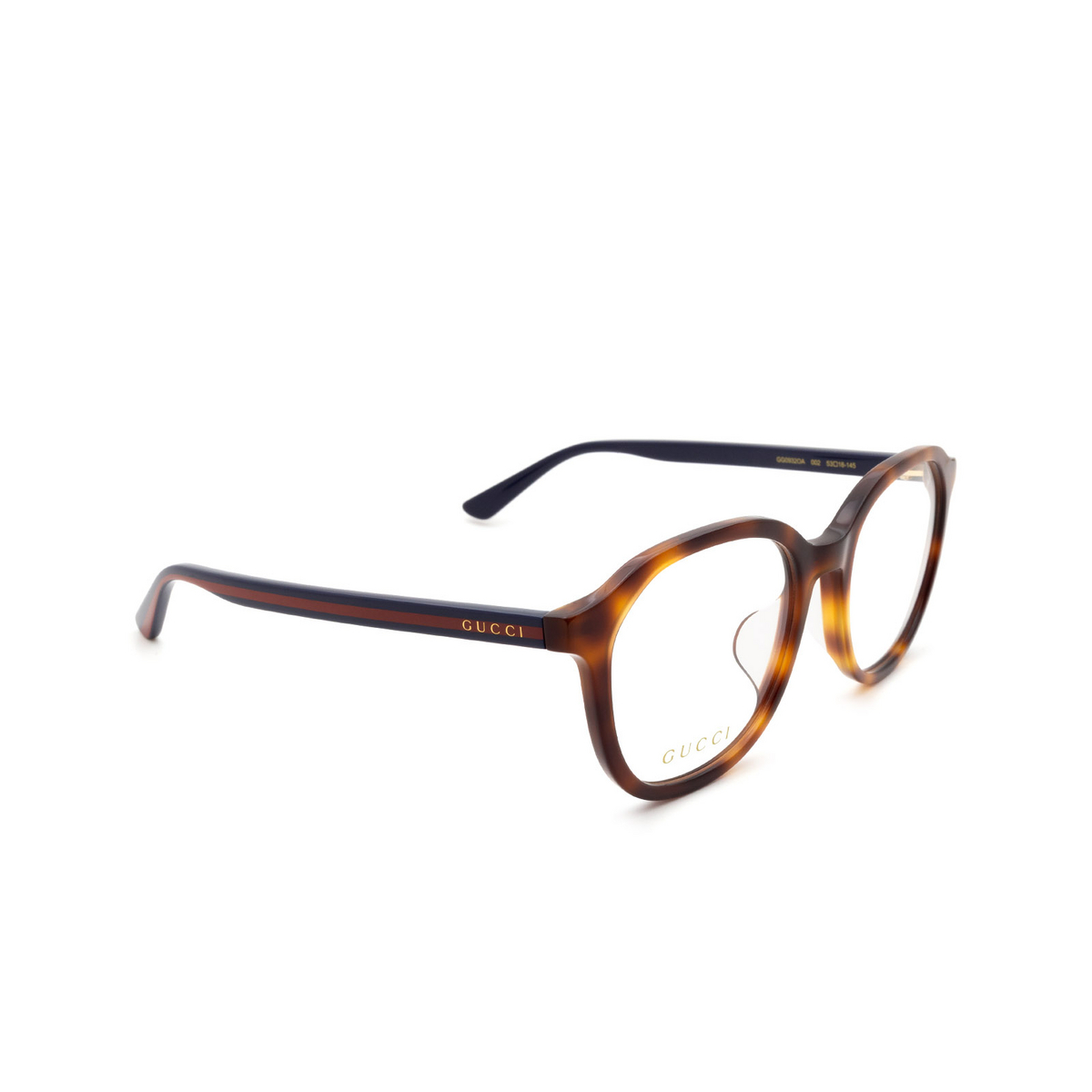 Occhiali da vista Gucci GG0932OA 002 Havana - anteprima prodotto 2/4