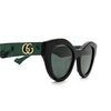 Gucci GG0957S Sunglasses 001 black  - product thumbnail 3/4