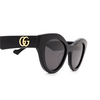 Lunettes de soleil Gucci GG0957S 002 black - Vignette du produit 3/4
