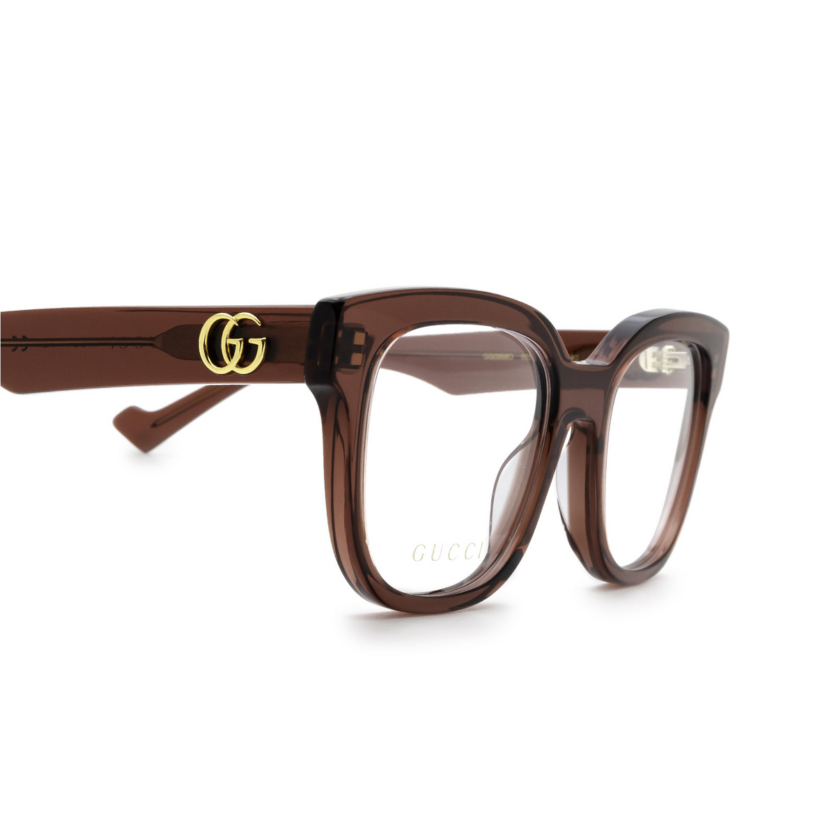 Gucci GG0958O Eyeglasses 003 Burgundy - product thumbnail 3/4