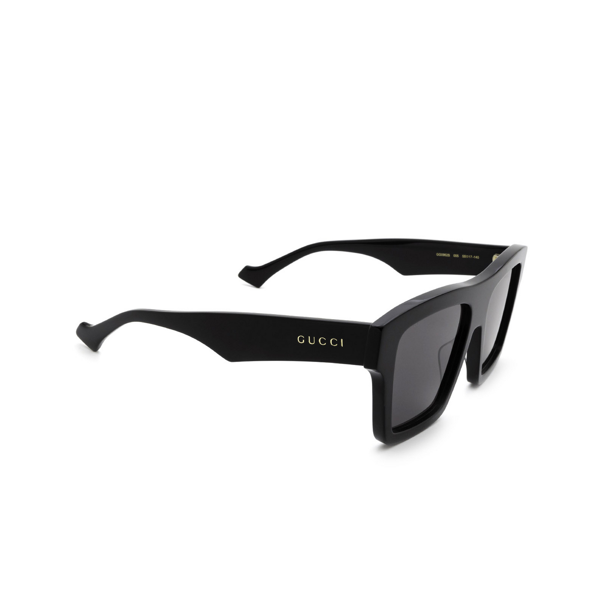 Gucci GG0962S Sunglasses 005 Black - three-quarters view