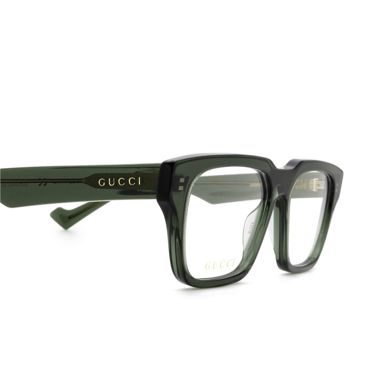 Gafas graduadas Gucci GG0963O 003 green - 3/5