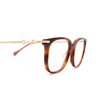 Gucci GG0968O Korrektionsbrillen 002 havana - Produkt-Miniaturansicht 3/4