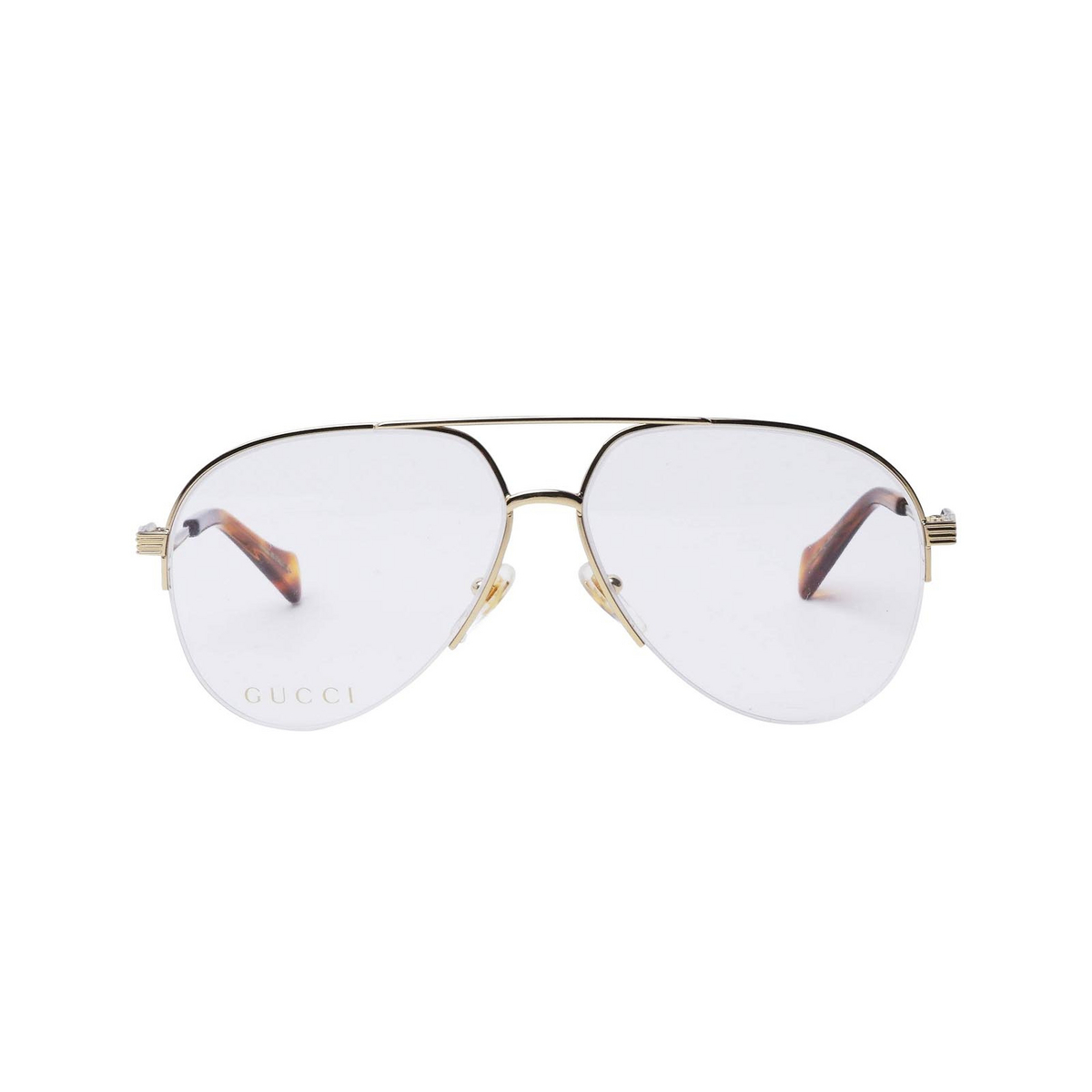 Gucci GG0971O Eyeglasses 001 Gold - front view