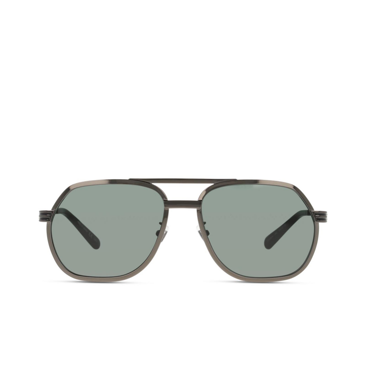 Gucci® Aviator Sunglasses: GG0981S color Ruthenium 002 - product thumbnail 1/2.