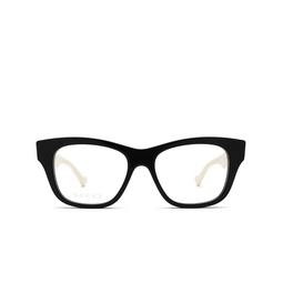 Gucci® Cat-eye Eyeglasses: GG0999O color Black 002.