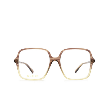 Gucci GG1003O Eyeglasses 004 red gradient - front view