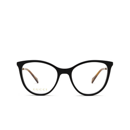 Gucci® Cat-eye Eyeglasses: GG1007O color Black 002.