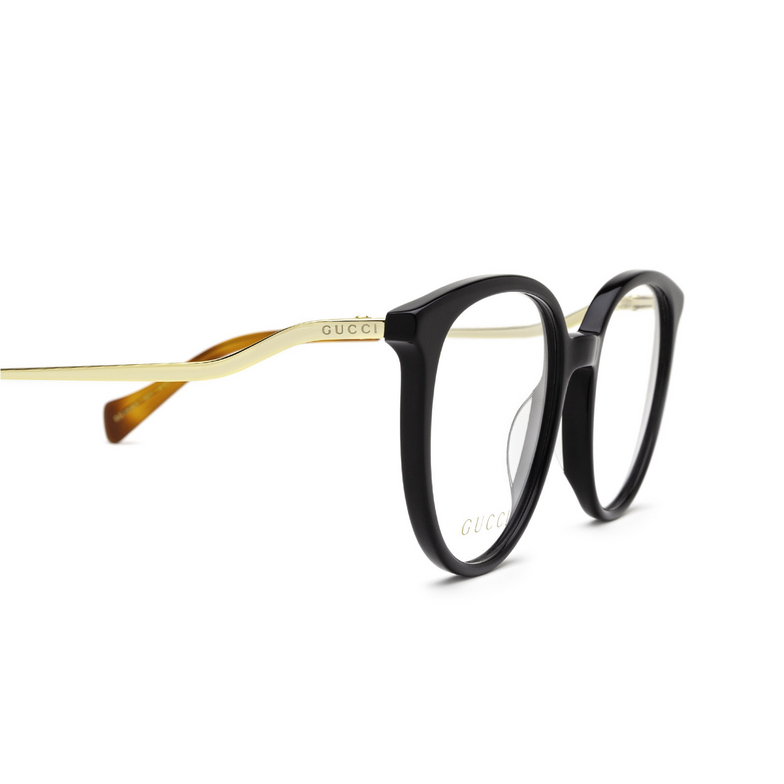 Gucci GG1008O Eyeglasses 001 black - 3/4