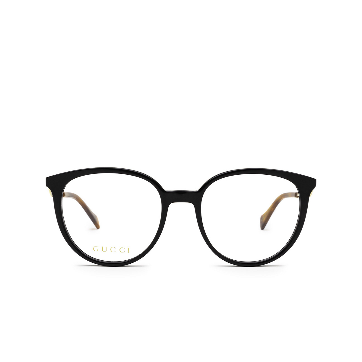 Gucci GG1008O Eyeglasses 001 Black - front view