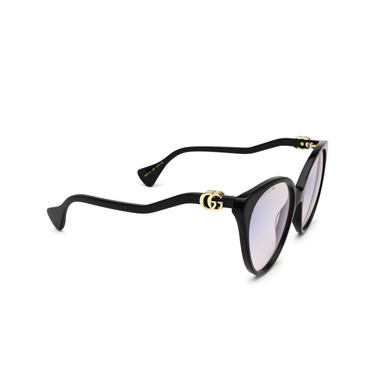 Gucci GG1011S Sunglasses 005 black - three-quarters view