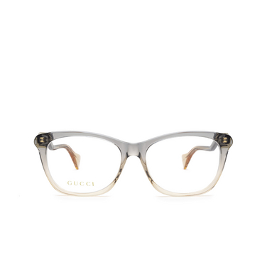Gucci GG1012O Eyeglasses 002 blue & nude pink - front view