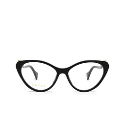 Gucci® Cat-eye Eyeglasses: GG1013O color Black 001.