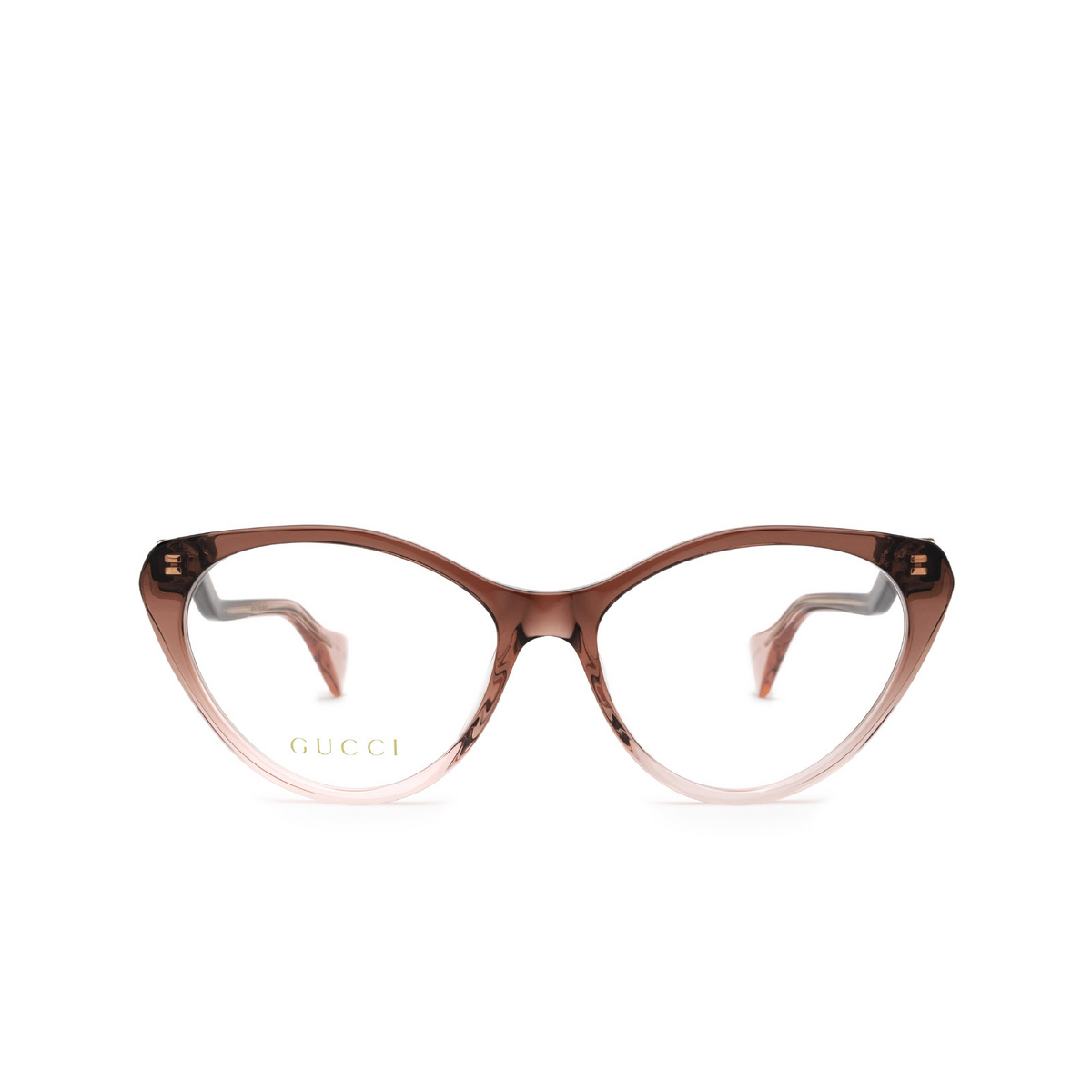 Gucci GG1013O Eyeglasses 003 Burgundy & Pink - front view