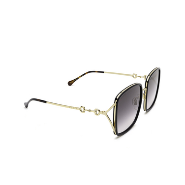 Gucci GG1016SK Sonnenbrillen 001 black - Dreiviertelansicht