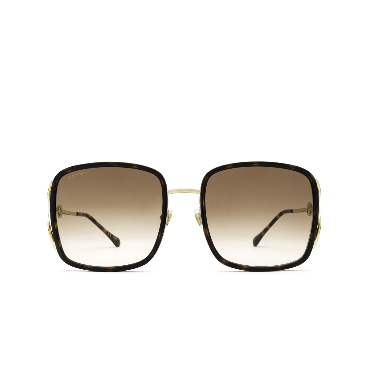 Gucci GG1016SK Sunglasses 003 Havana - front view