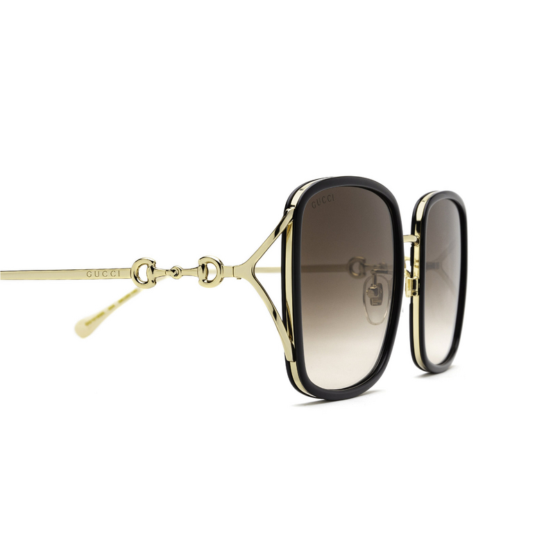 Gucci GG1016SK Sunglasses 004 black - 3/4