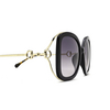 Gucci GG1021S Sunglasses 002 black - product thumbnail 3/5