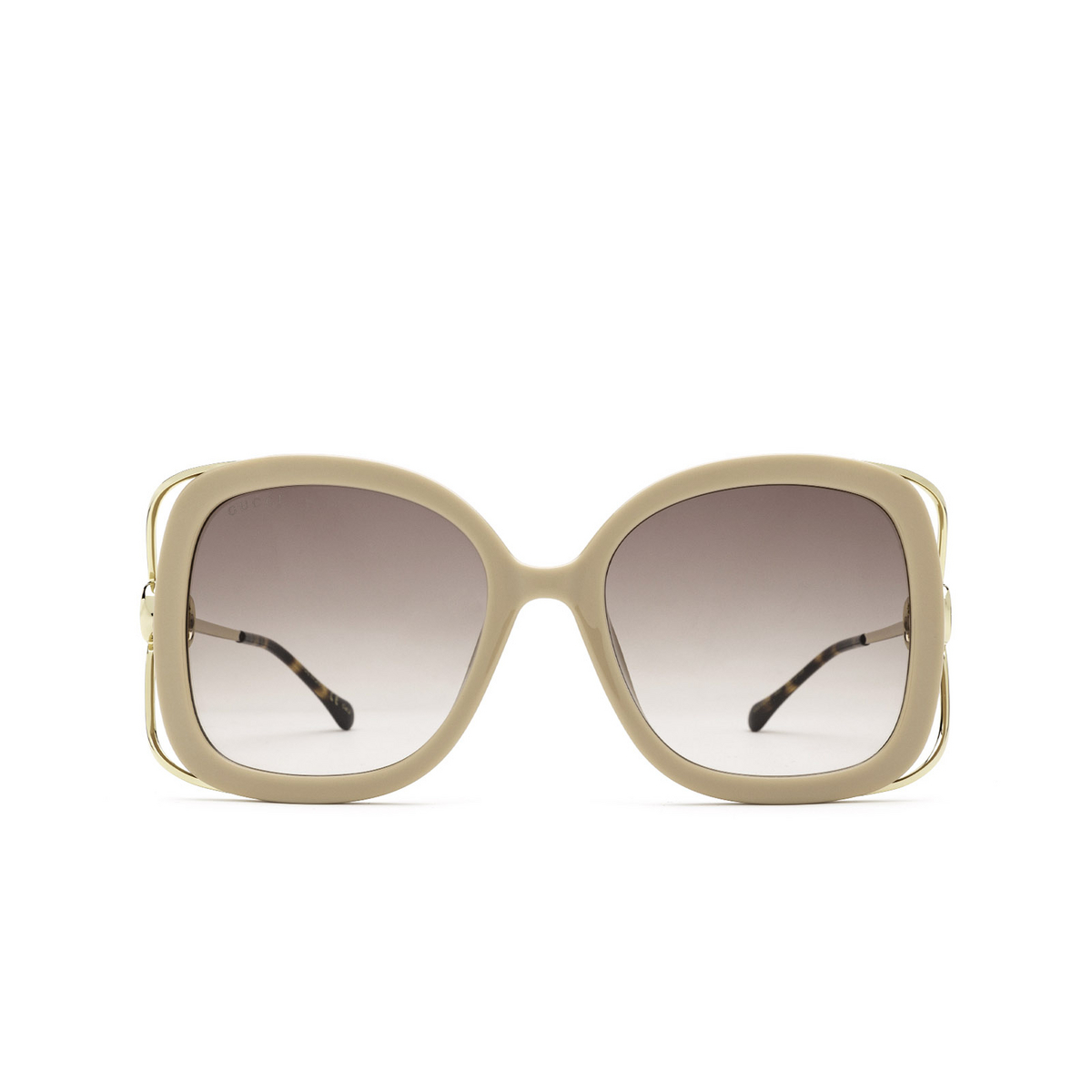Gucci GG1021S Sunglasses 003 Ivory - front view