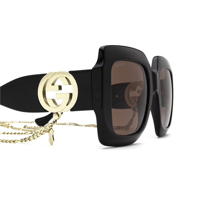 Gucci GG1022S Sunglasses 005 black - 3/4