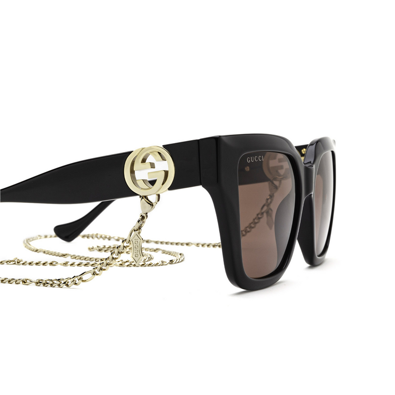 Gucci GG1023S Sunglasses 005 black - 3/5