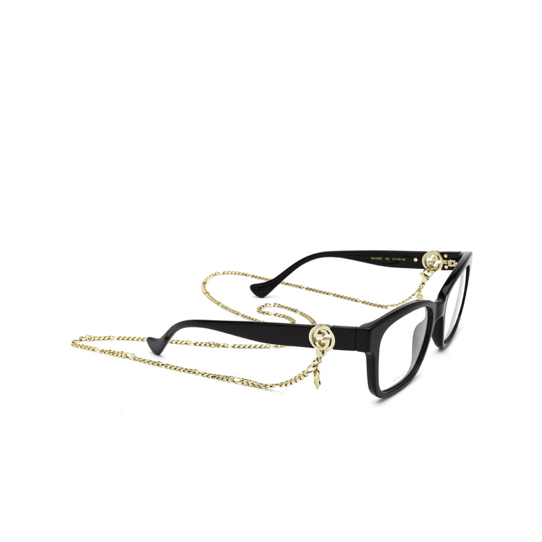 Gucci GG1025O Eyeglasses 003 black - 2/5