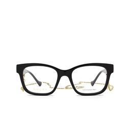 Gucci® Square Eyeglasses: GG1025O color Black 003.