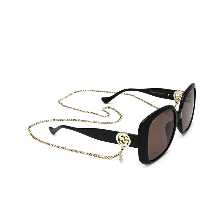 Gucci GG1029SA Sunglasses 005 black - 2/4