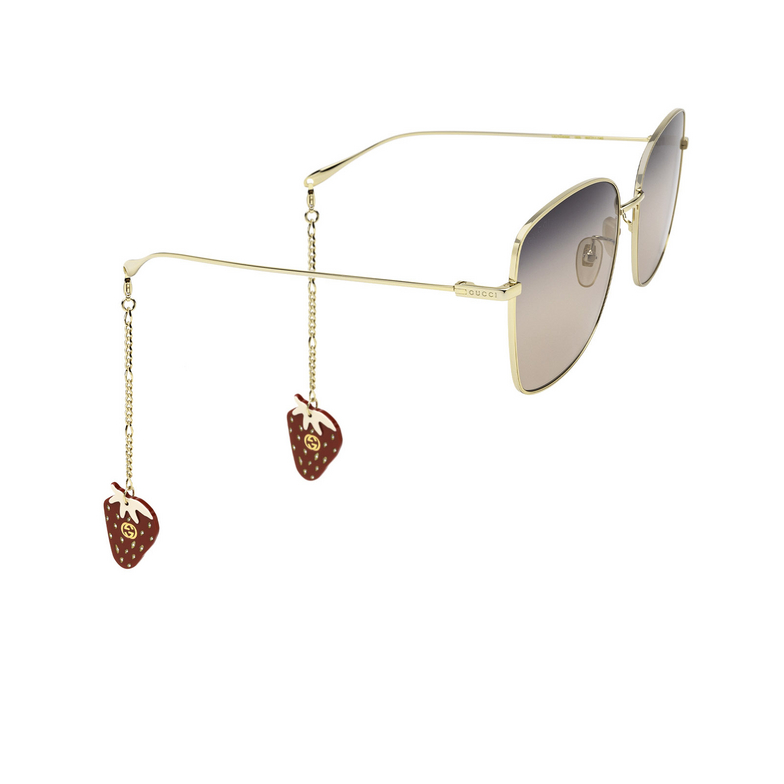 Gucci GG1030SK Sunglasses 005 gold - 2/6