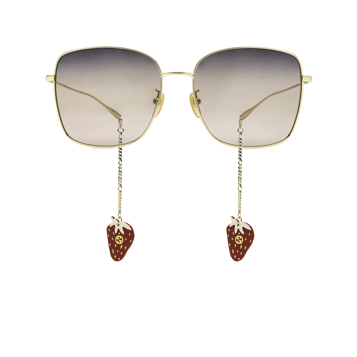 Gucci GG1030SK Sunglasses 005 Gold - front view