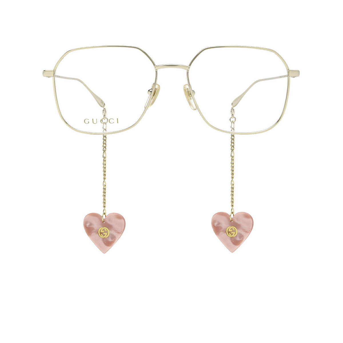 Occhiali da vista Gucci GG1032O 001 Gold - anteprima prodotto 1/6