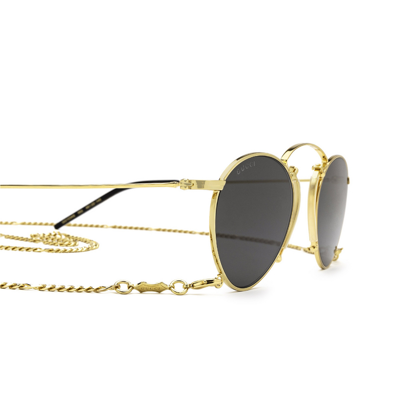 Gafas de sol Gucci GG1034S 002 gold - 3/5