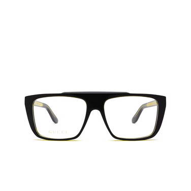Gucci GG1040O Eyeglasses 001 black & amber - front view