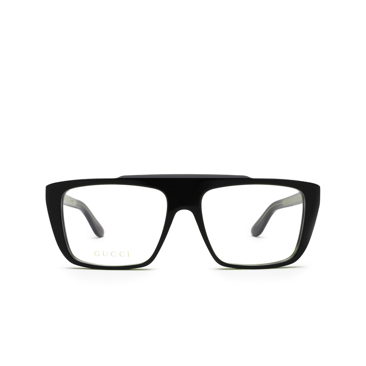 Gucci GG1040O Eyeglasses 003 Green & Black - front view