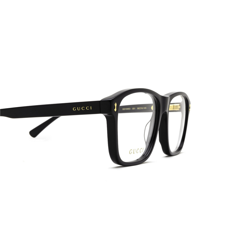 Gucci GG1045O Eyeglasses 001 black - 3/4