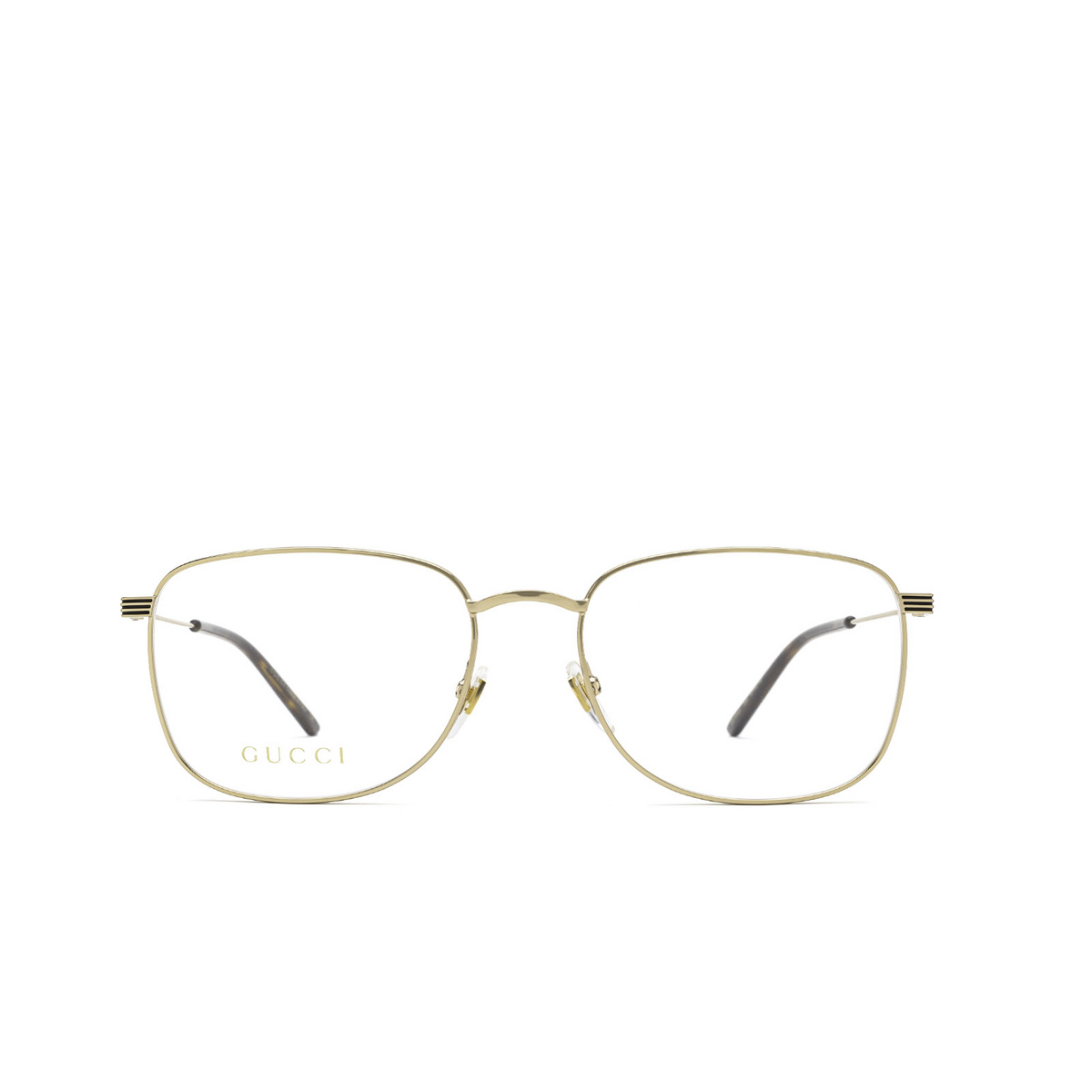 Gucci GG1052O Eyeglasses 004 Gold - front view