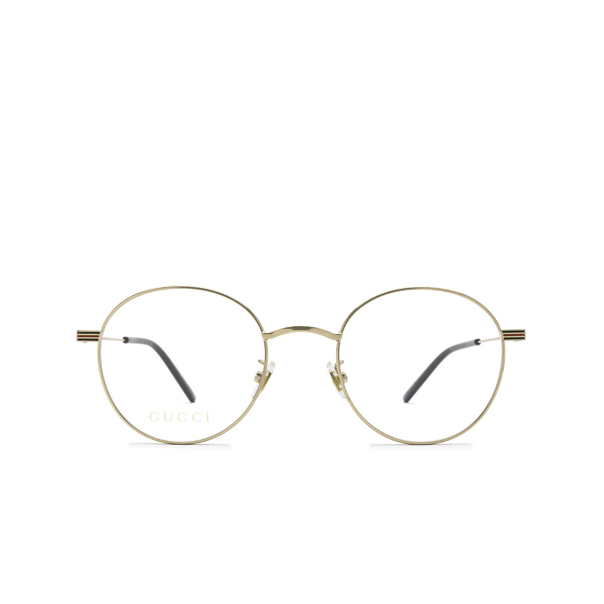 Gucci GG1054OK Eyeglasses 001 Gold - front view